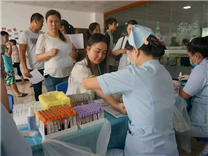 關愛員工，關注健康，公司組織進行年度健康體檢